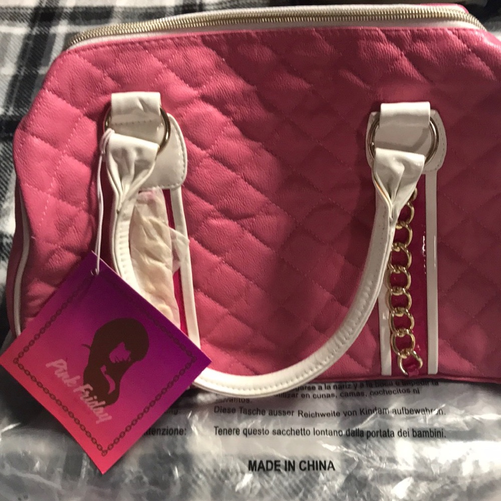 Pink Nicky Minaj bag